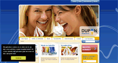 Desktop Screenshot of dupon.nl